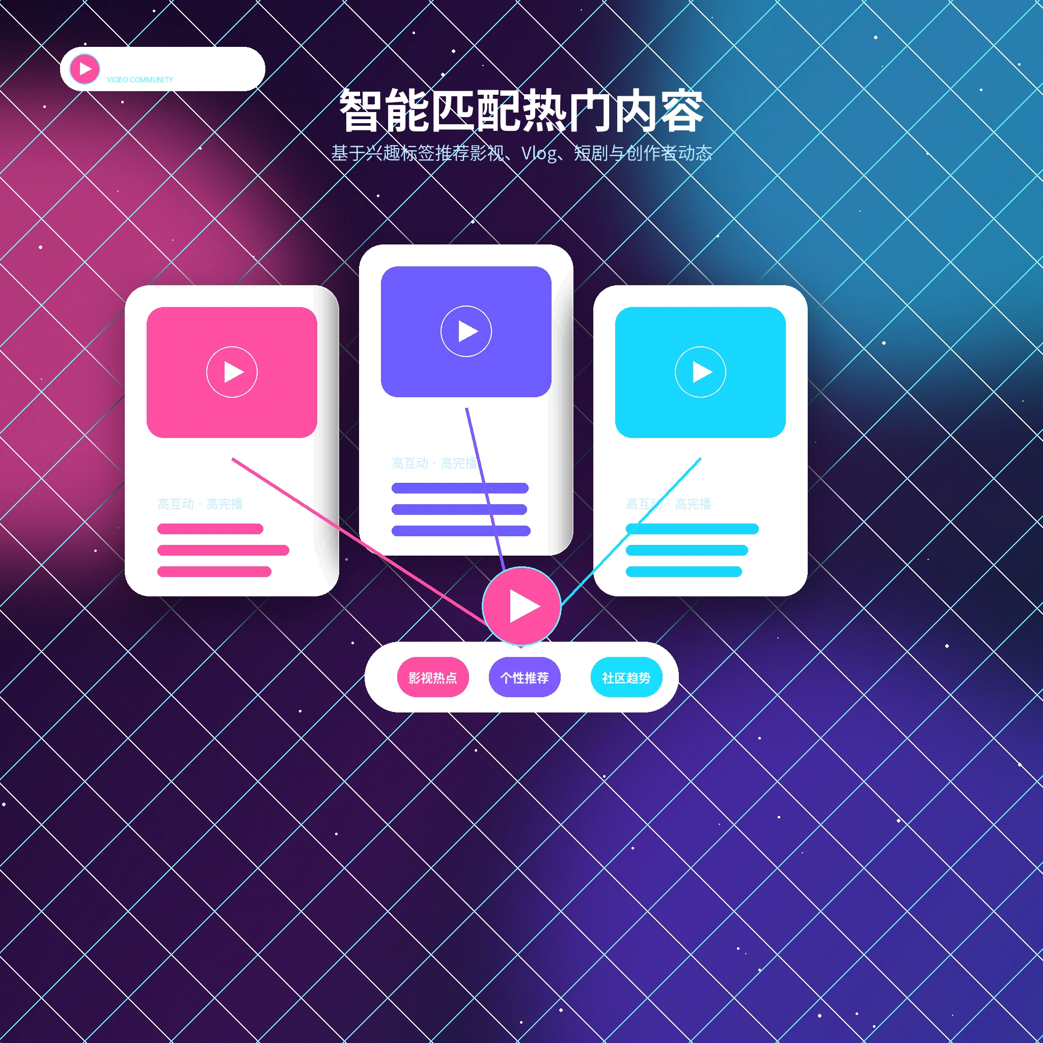 糖心vlog兴趣匹配与标签推荐